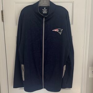 Fanatics Navy New England Patriots Full-Zip Lightweight Jacket